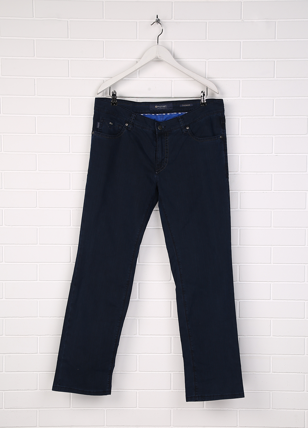Чоловічі джинси Pionier 38/32 Темно-синій (Р-9-011)