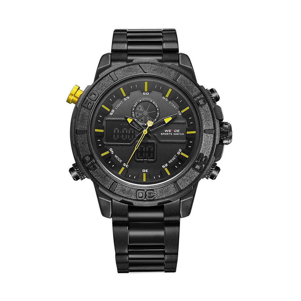 Часы Weide Yellow WH6108B-3C SS (WH6108B-3C)