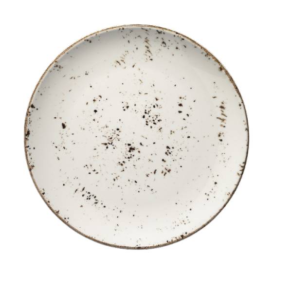 Тарелка Bonna Grain 27 см Белый с ретро-декором GRAGRM27DZ 