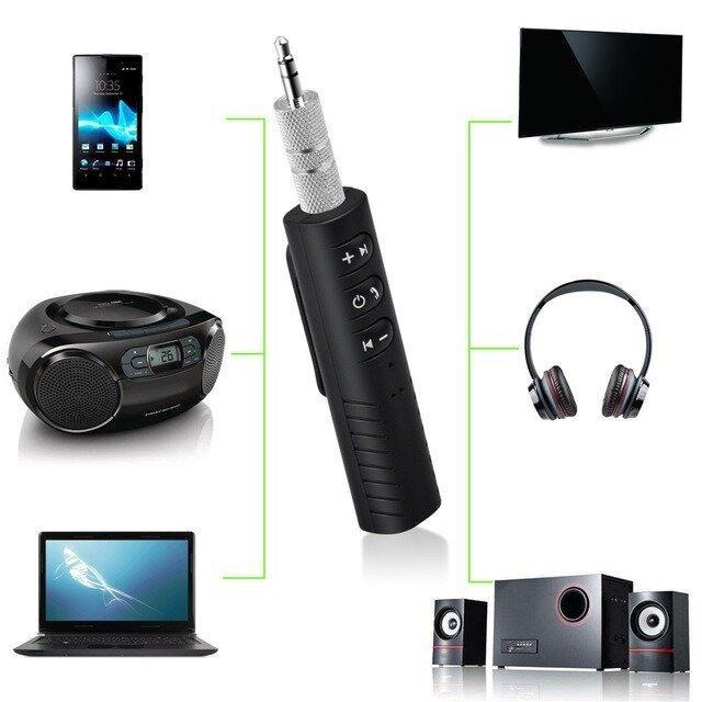 Ресивер автомобильный Voltronic PIX-LINK Bluetooth AUX LV-B09 Black (15260-hbr)