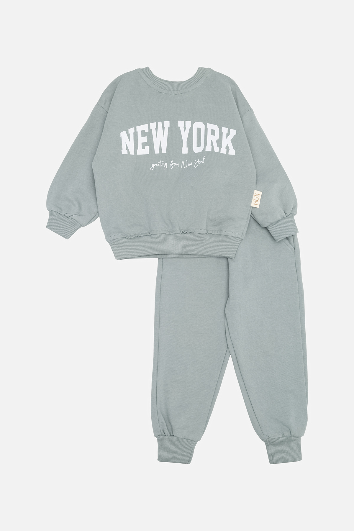 Костюм с брюками для мальчика BabyNux 98 Оливковый ЦБ-00243663 (SKT000968940)