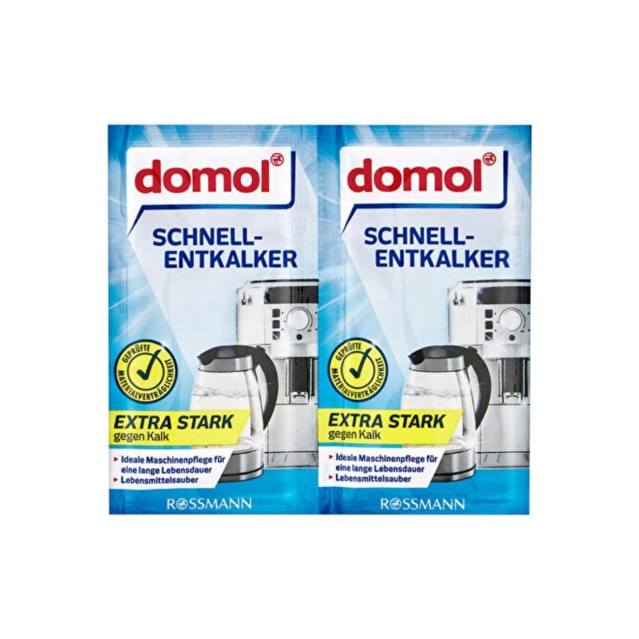 Порошок для удаления накипи Domol Extra Stark 2х15 г