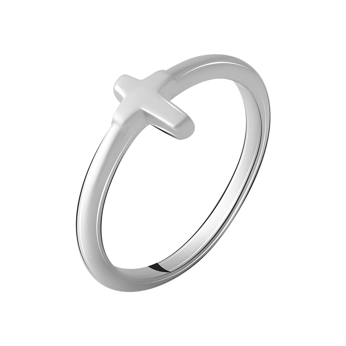 Серебряное кольцо SilverBreeze без камней (2016274) 15.5 размер