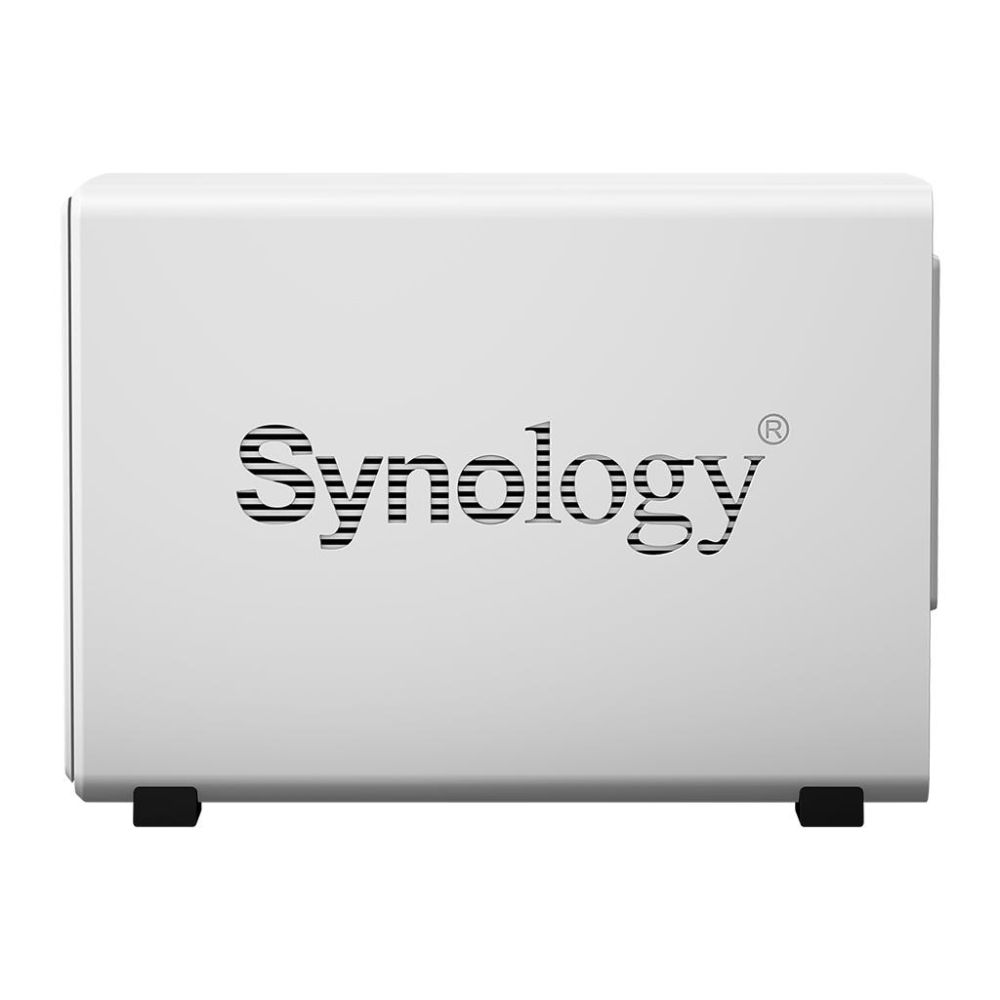 Система хранения данных SYNOLOGY DS220J с 2 отсеками для дисков 512MB RAM настольное исполнение