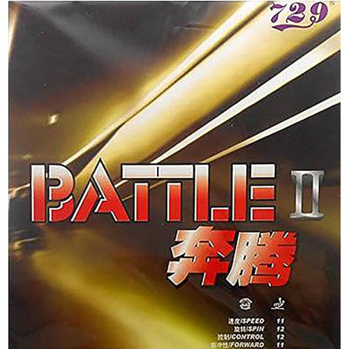 Накладка 729 Battle II 49 2.1 мм Черный