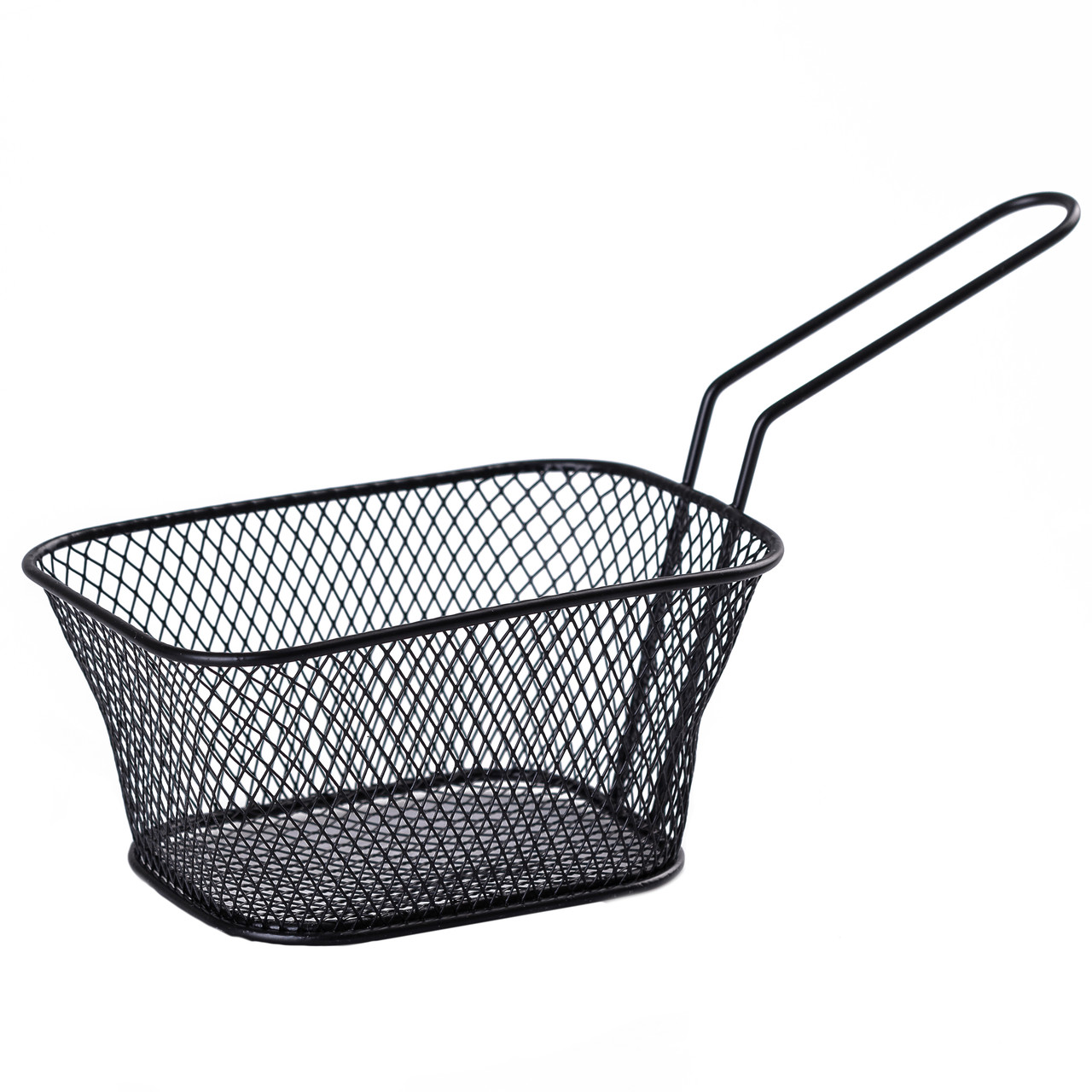 Корзина для фритюра TS Kitchen 10,5×14,5см из нержавеющей стали черная (HP740)