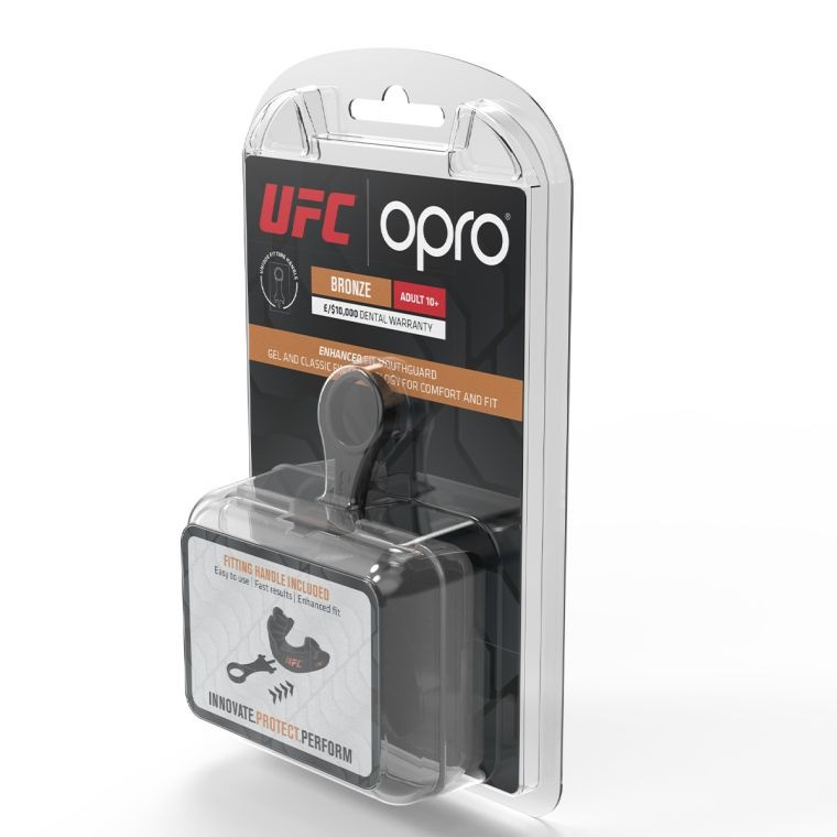 Капа Opro Bronze UFC взрослая 11+ Red (102512002)