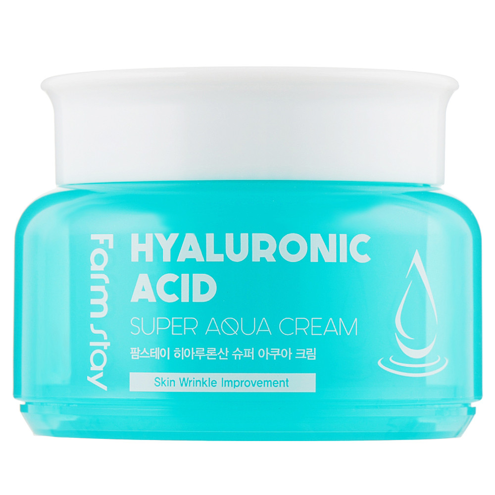 Увлажняющий крем для лица с гиалуроновою кислотою FarmStay Hyaluronic Acid Super Aqua Cream 100 мл (8809715720713)