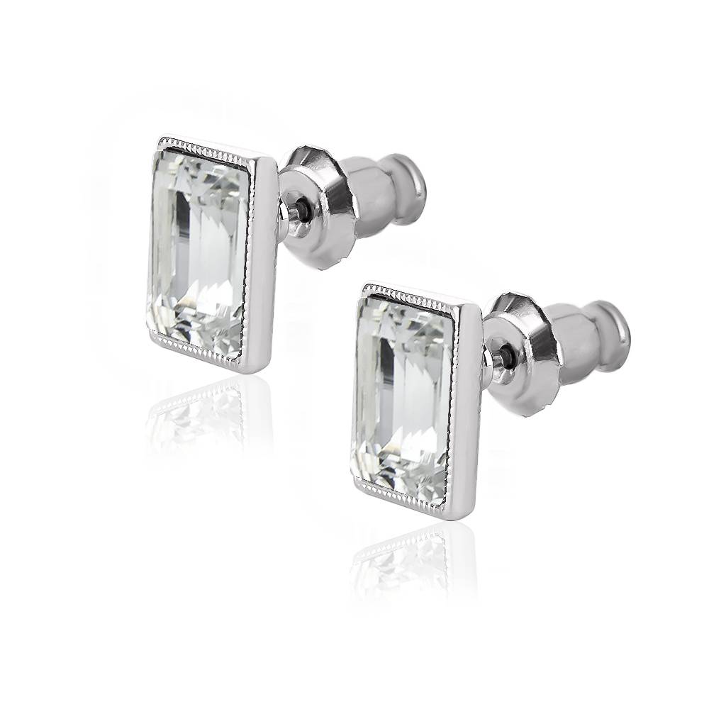Сережки KOBI Steffi 6x8 мм зі Swarovski (7440-3034-02-32)