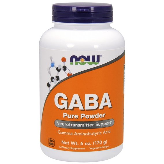 Аминокомплекс NOW Foods GABA Powder 170 g /340 servings/