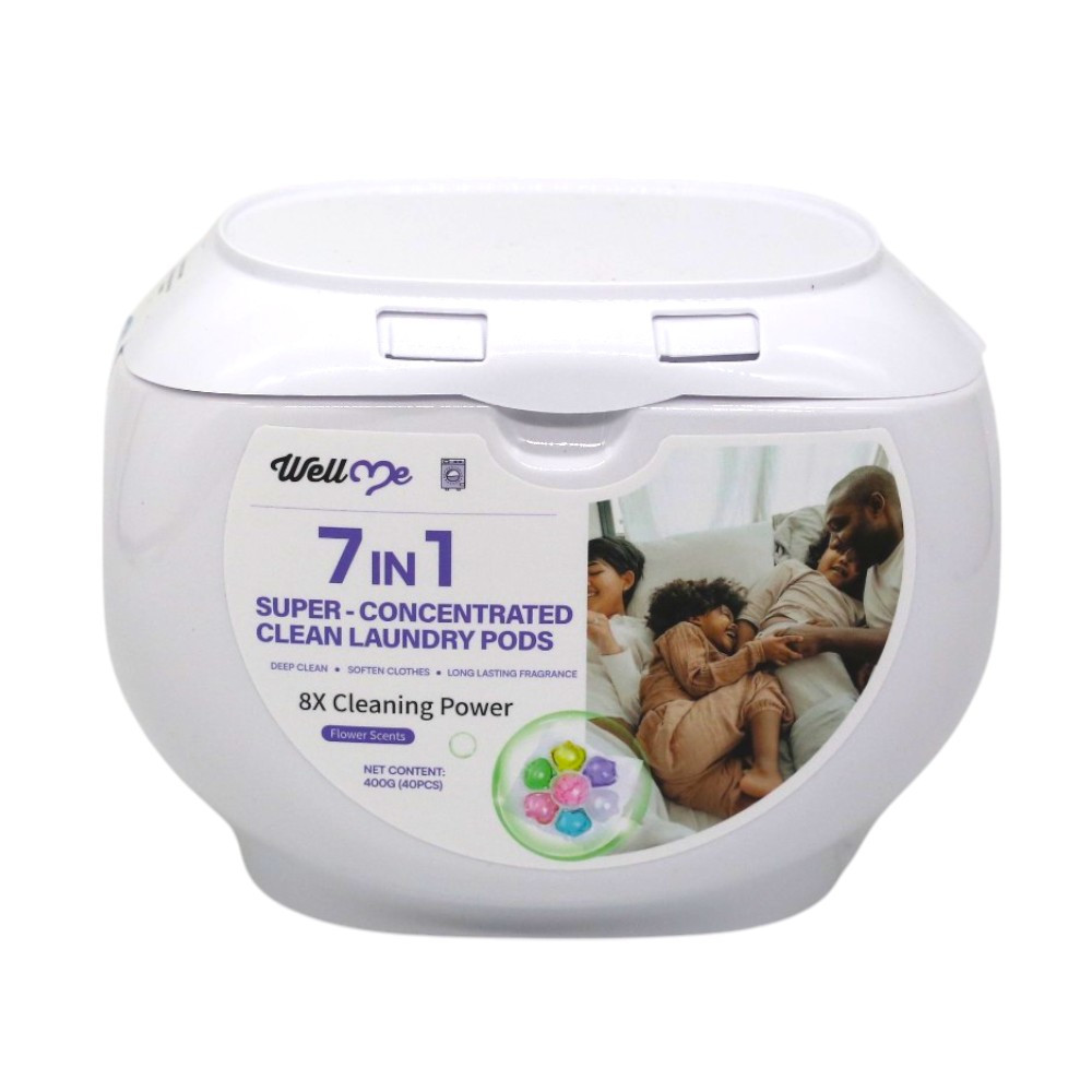 Капсулы для стирки WellMe Universal 7в1 40 шт