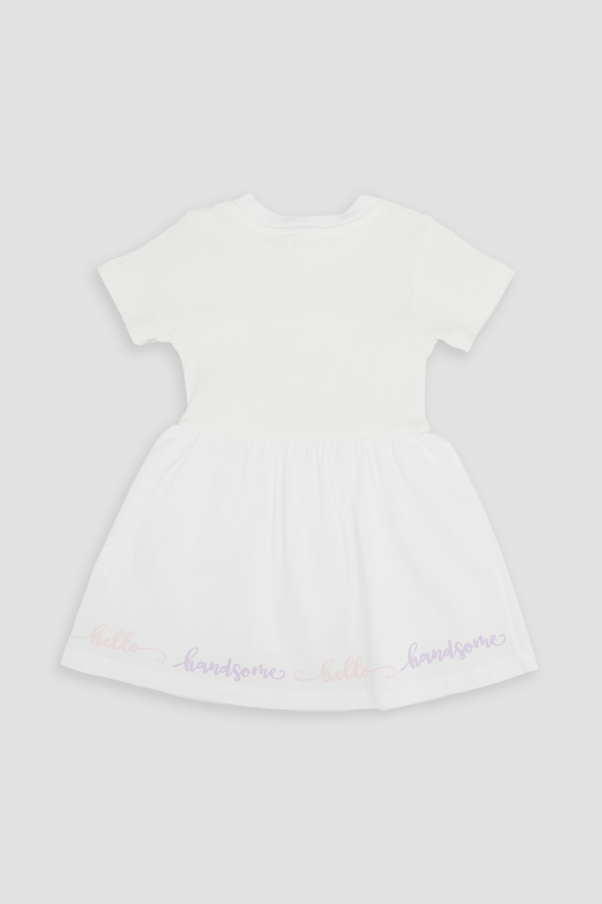 Сукня з коротким рукавом для дівчинки Miss Feriha 86 Молочний ЦБ-00245132 (SKT000980581)