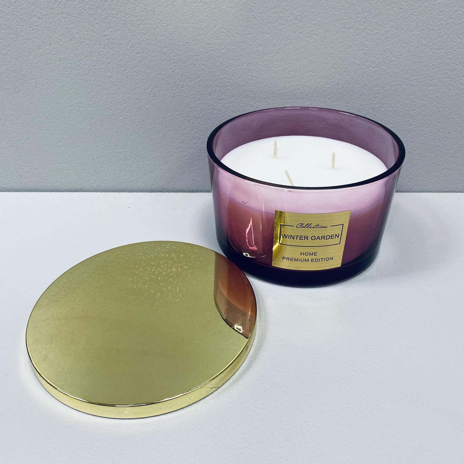 Ароматическая свеча HOME Premium Edition 13,5х8 см 79670
