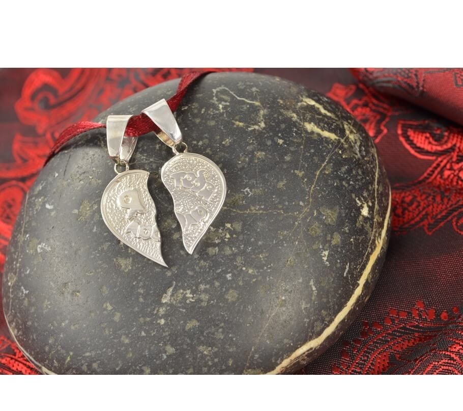 Подвес Я Тебя Люблю Maxi Silver 2864