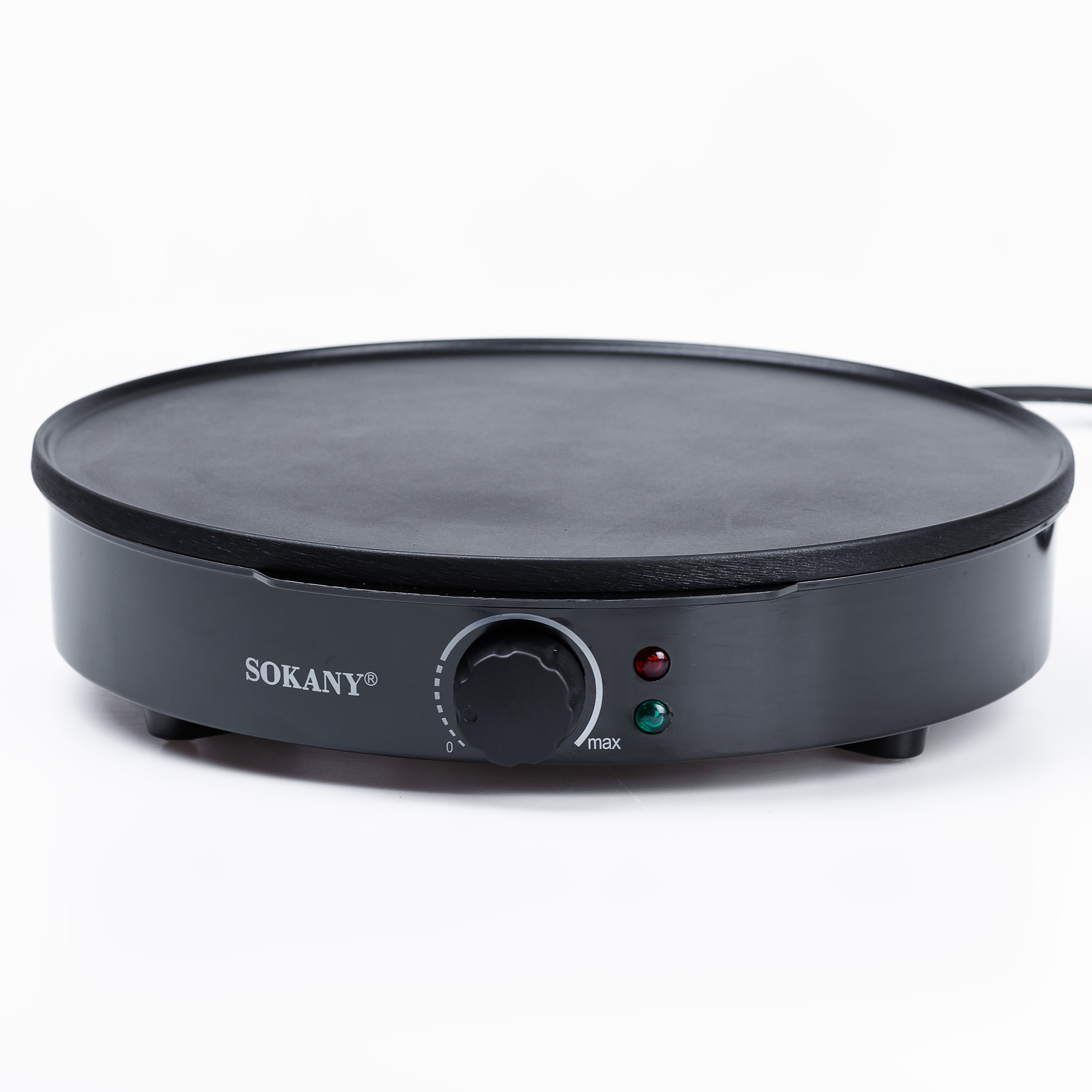 Млинница электрическая Sokany SK-BBQ-842 диаметром 30см с антипригарным покрытием (SKBBQ842)