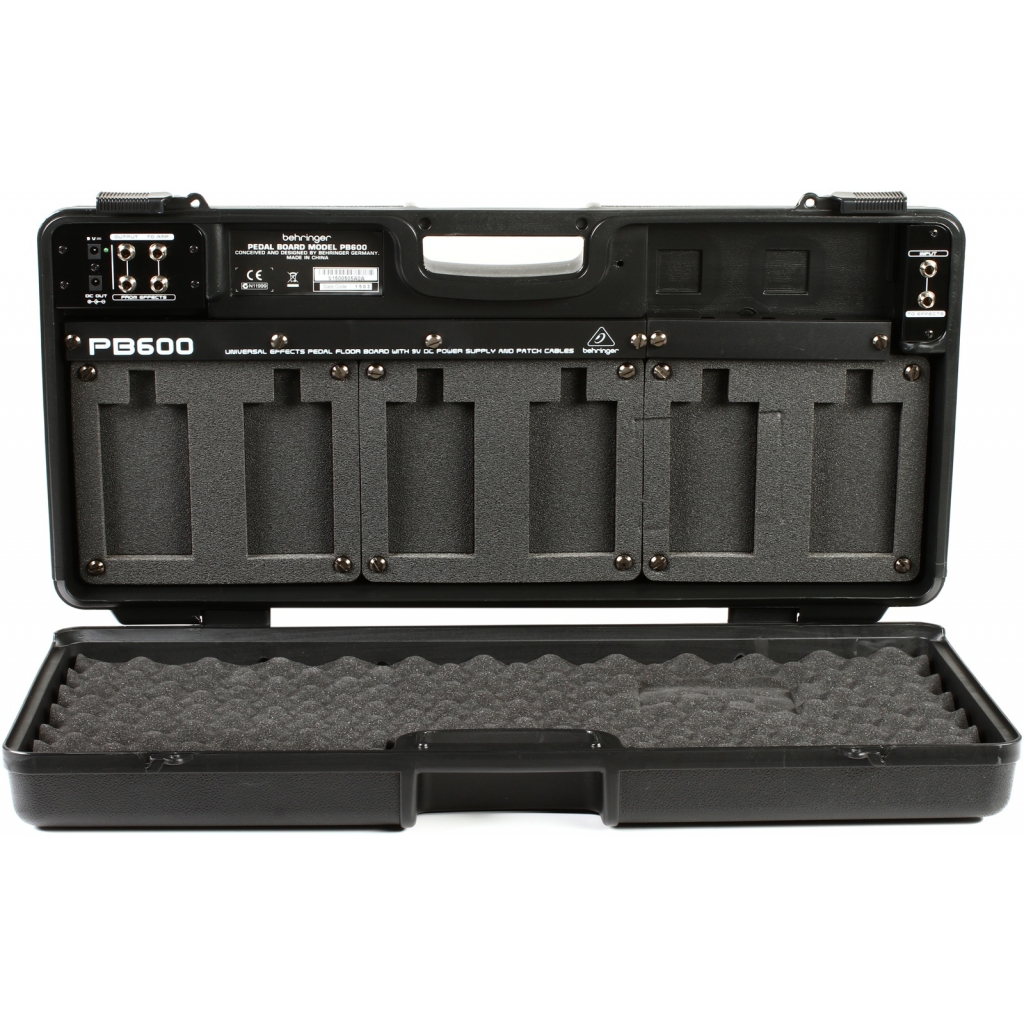 Підставка-кейс для педалей ефектів Behringer Pedal Board PB600 Black (DP08292)