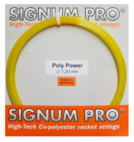 Тенісні струни Signum Pro Poly Power 12.2 м Жовтий (118-0-2)
