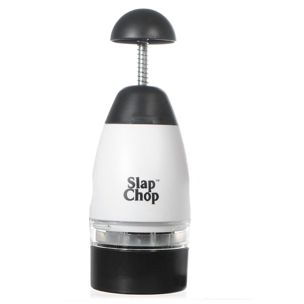 Ручний подрібнювач продуктів Slap Chop Сірий із чорним (31-SAN111)