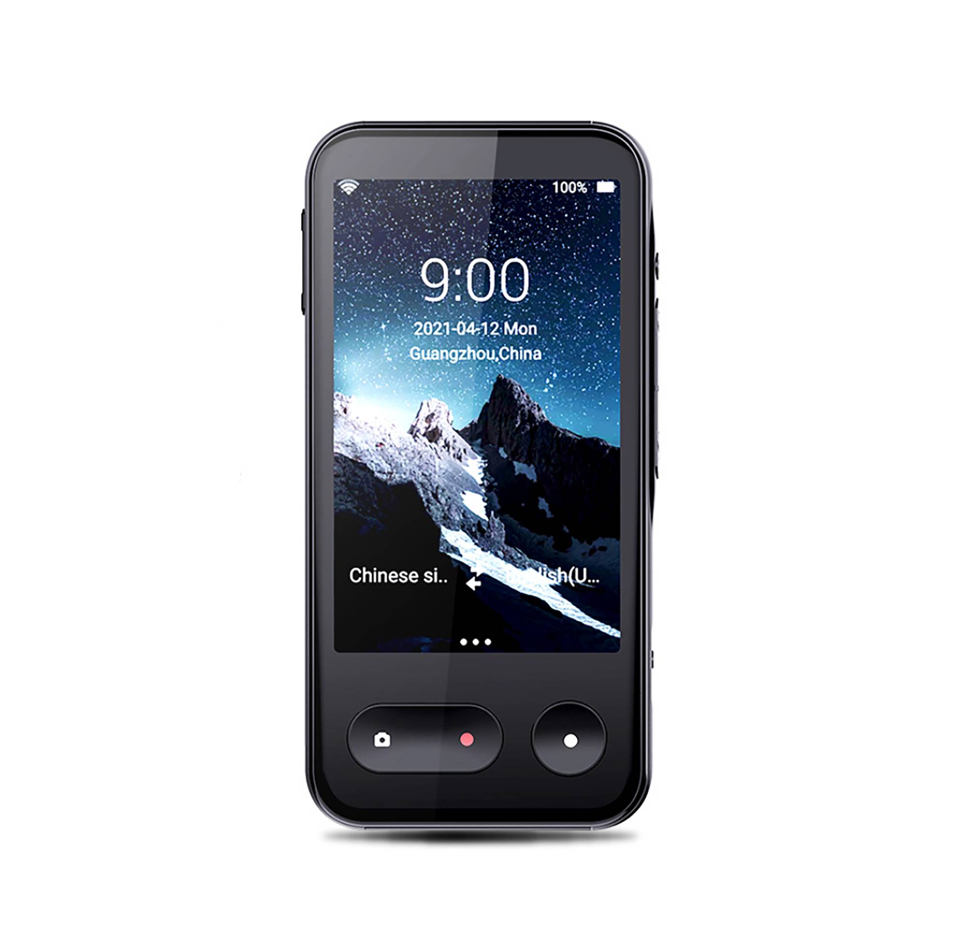 Голосовой электронный переводчик SUNROZ RX-T7 Translator Черный (SUN9358)
