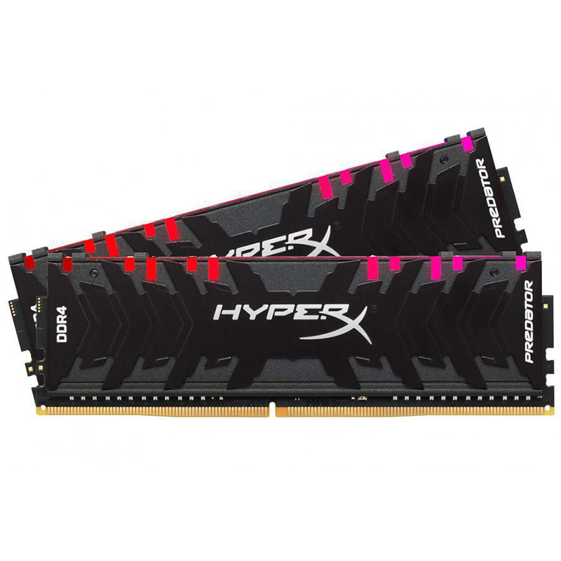 Оперативна пам'ять Kingston 16 GB (2x8GB) DDR4 3200 MHz HyperX Predator RGB (HX432C16PB3AK2/16)