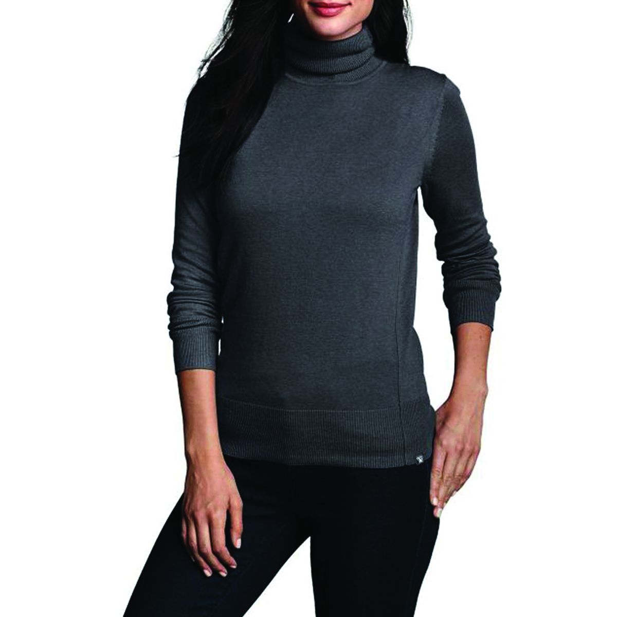 Пуловер Eddie Bauer Womens Christine Turtleneck Sweater KOHLE MELIERT
M Сірий (9742KMI)