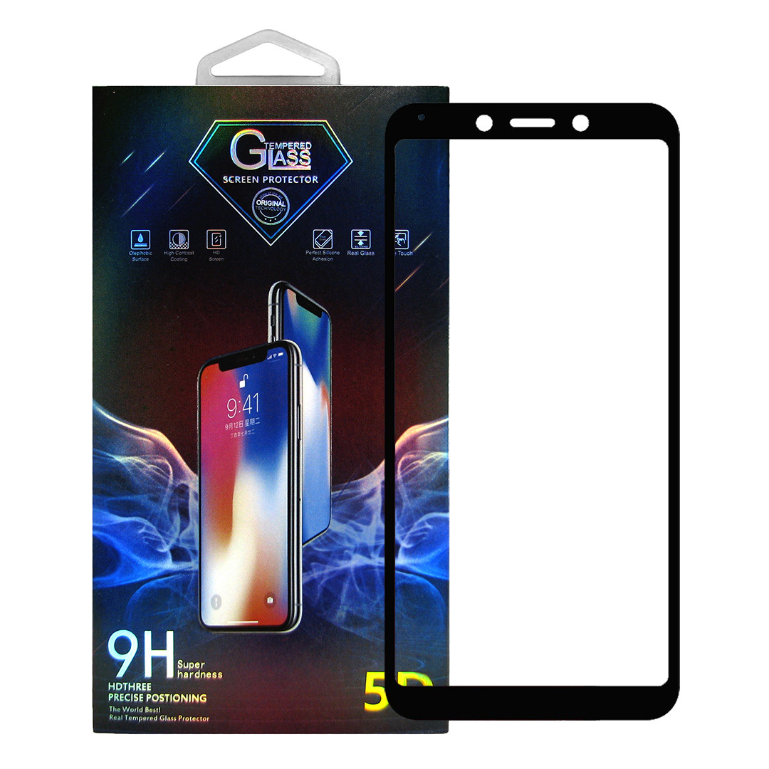 Захисне скло Premium Glass 5D Full Glue для Xiaomi Redmi 6/6A Black (arbc6312)