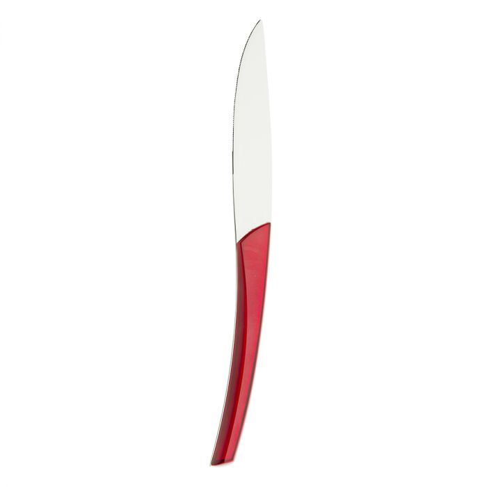 Нож столовый зубчатый Degrenne Paris Quartz Rouge 23 см Красный 205894