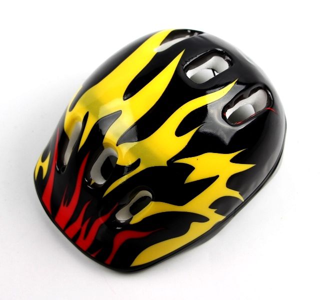 Защитный шлем обычный Scale Sports Fire S 50-54 см Black (2025797550)