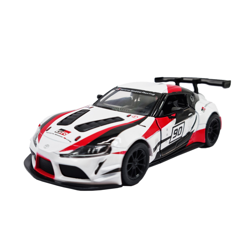 Металлическая машинка Toyota GR Supra Kinsmart KT5421WF 1:36 Белый