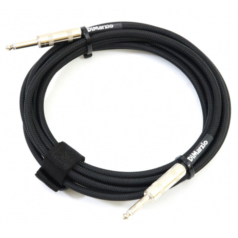 Кабель инструментальный DiMarzio EP1715SSBK Instrument Cable 4.5m (15ft) 