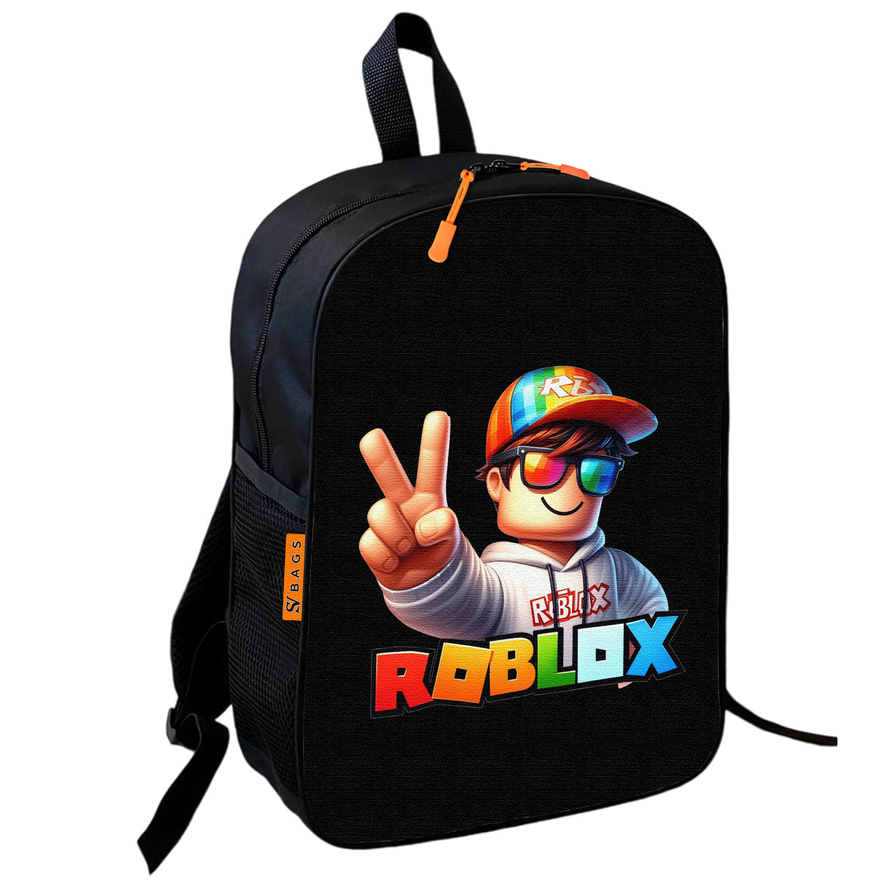 Дитячий шкільний рюкзак Roblox 36х27х13 см, водонепроникний, різнокольоровий — арт. 2421275750