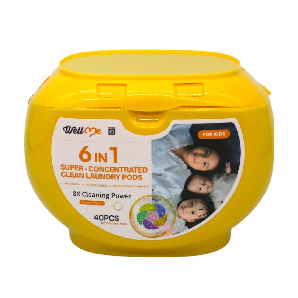 Капсулы для стирки WellMe Baby 6в1 40 шт