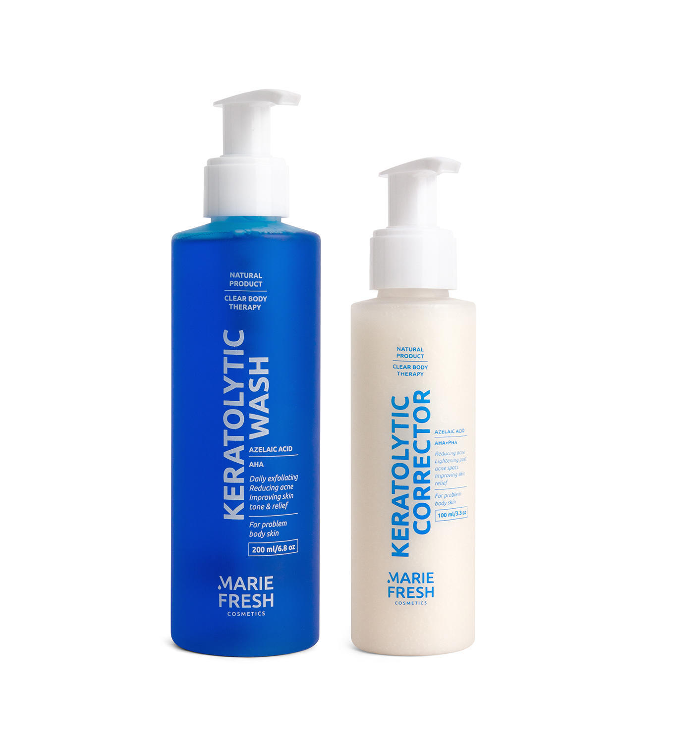 Набір для проблемних ділянок тіла Clear Body Therapy Marie Fresh cosmetics 300 мл