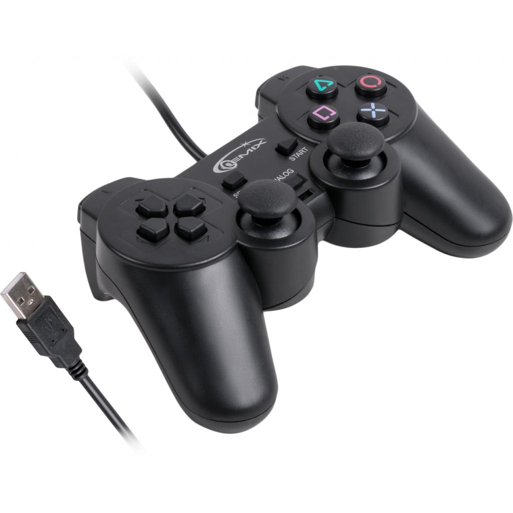 Дротовий геймпад Gemix GP-50 TWIN PC Black GP50TWIN (F00153638)
