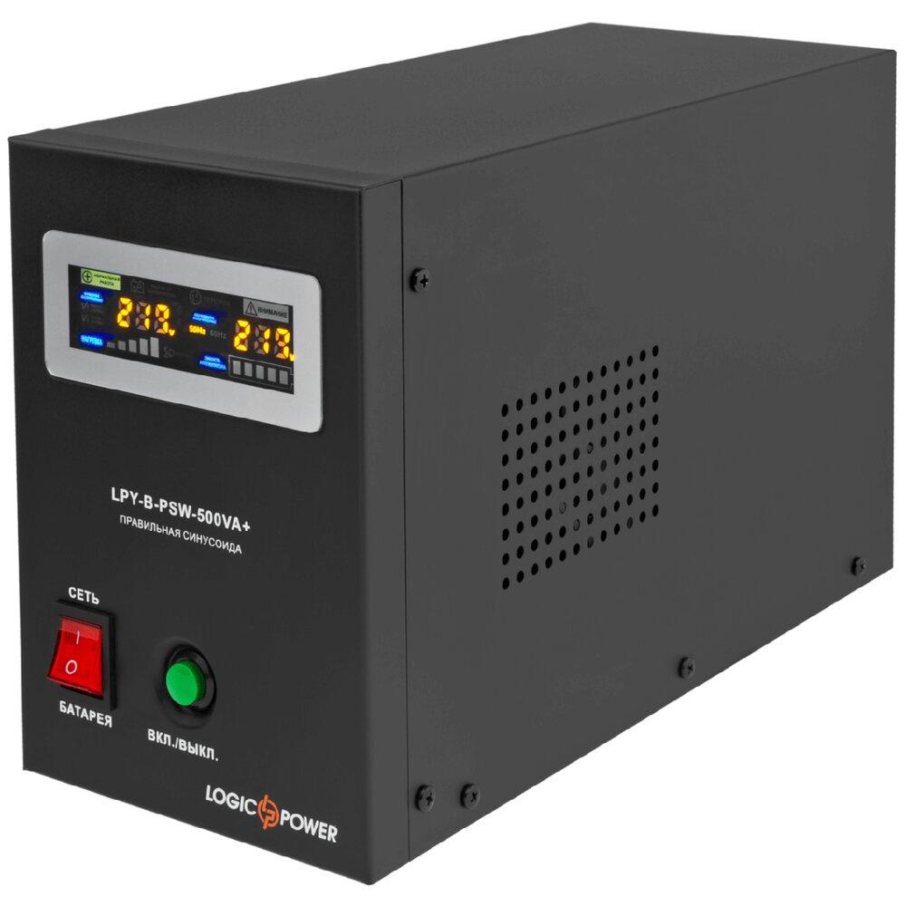 ДБЖ LogicPower LPY-B-PSW-500VA+ (350Вт) 5A/10A з правильною синусоїдою 12В