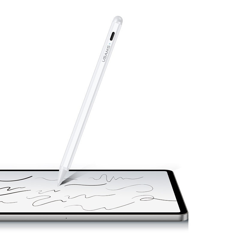Стилус USAMS Active Touch Screen Capacitive US-ZB135 White