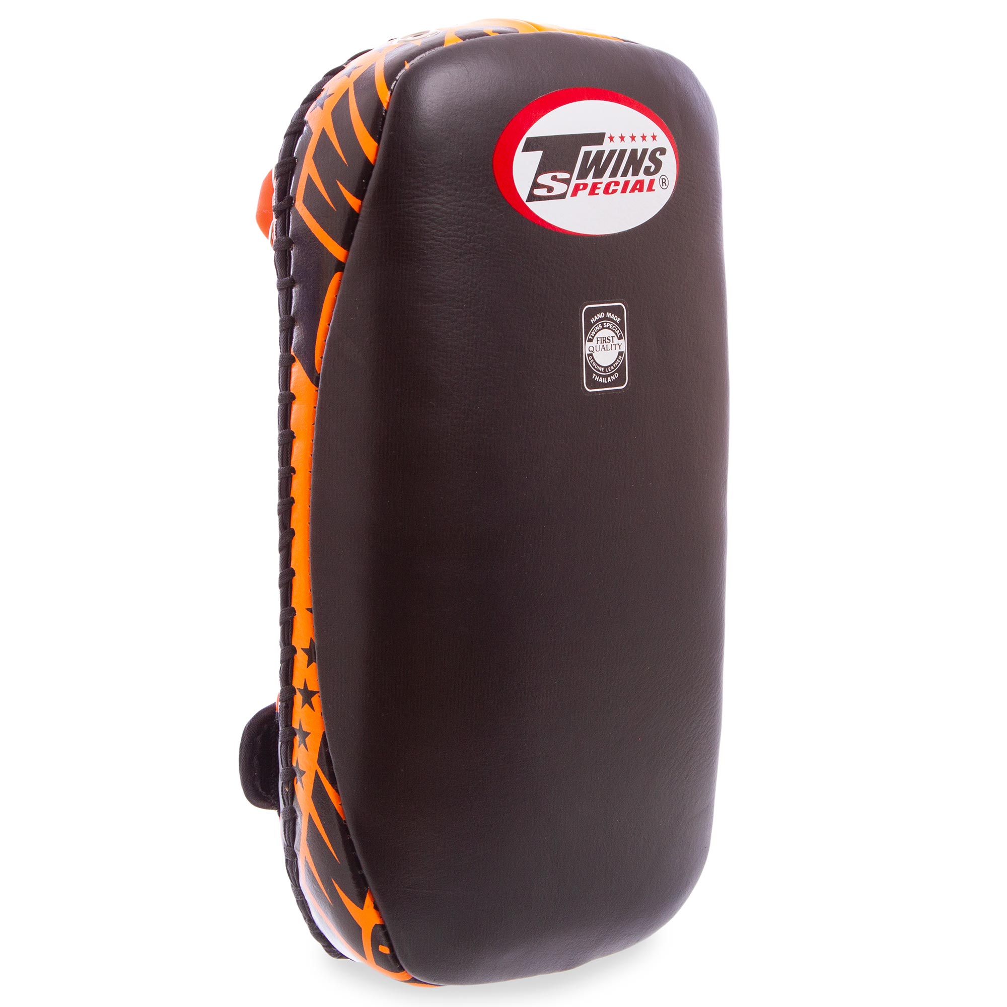 Пады для тайского бокса Тай-пэды TWINS KPL2-L 20x41x6см 1шт Черный-оранжевый