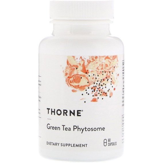 Зеленый чай Thorne Research Green Tea Phytosome 60 Caps