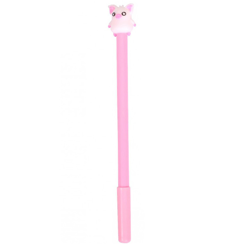Ручка гелевая Bambi Поросята 6030SP Розовый