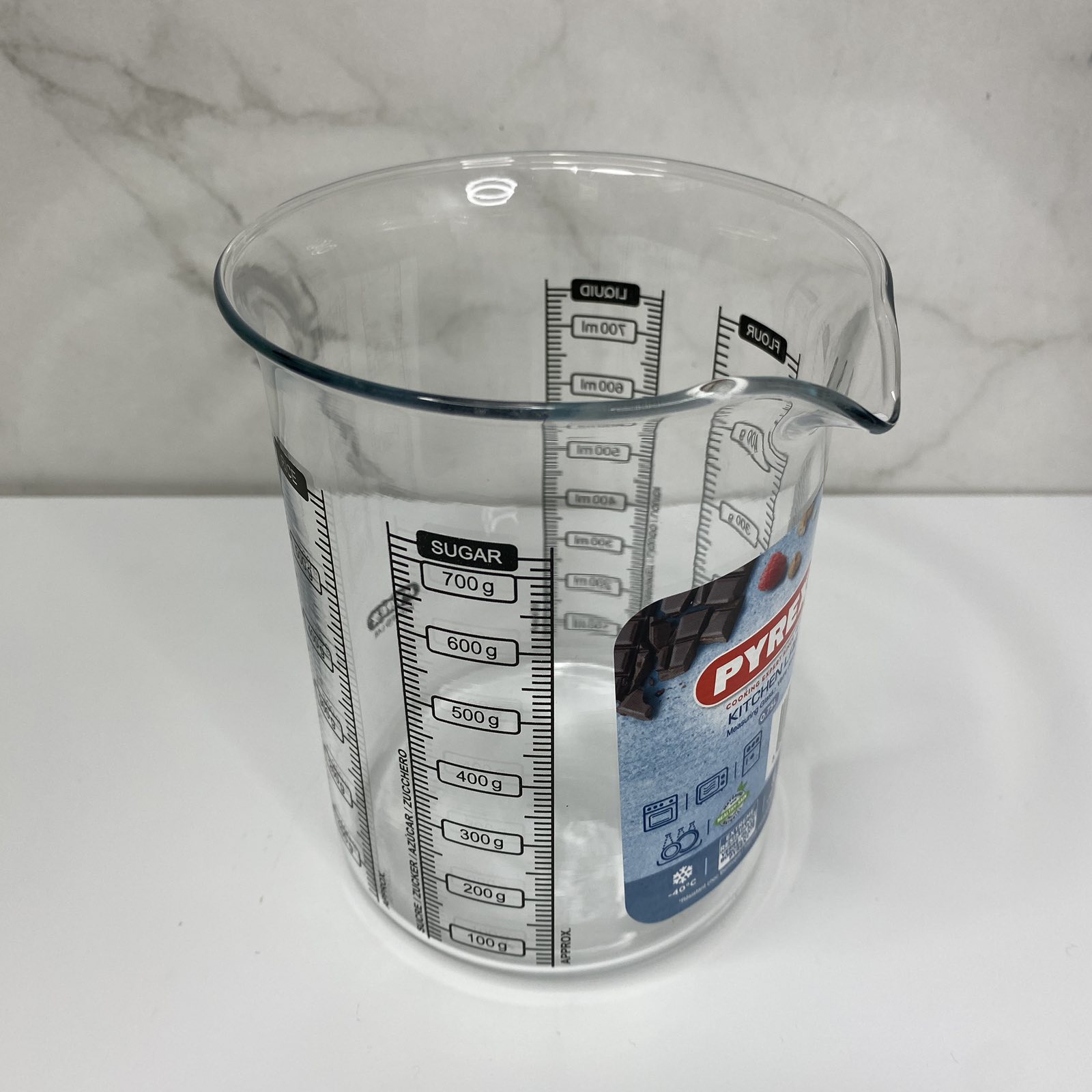 Мерный стакан стеклянный 750 мл PYREX Kitcken Lab LABBK75/7646