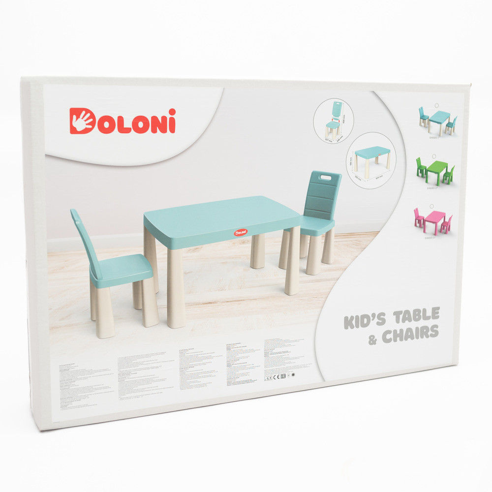 Комплект мебели Doloni Детский 3 предмета Салатовый (04680/2)