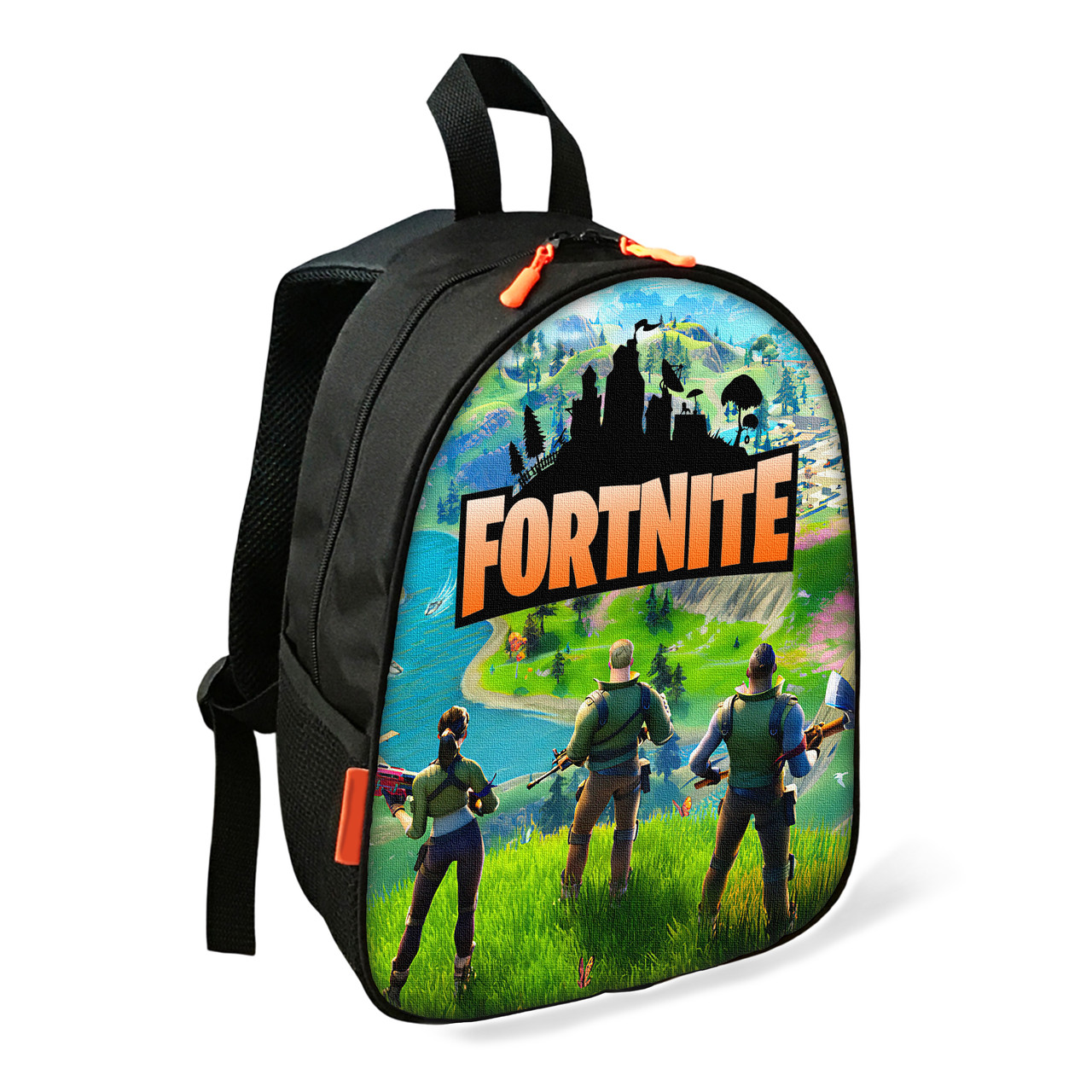 Дитячий шкільний рюкзак з принтом Fortnite, 34×27×13 см, різнокольоровий