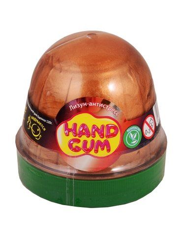 Лизун-антистресс MiC Hand gum 120 г Бронзовый (80103)