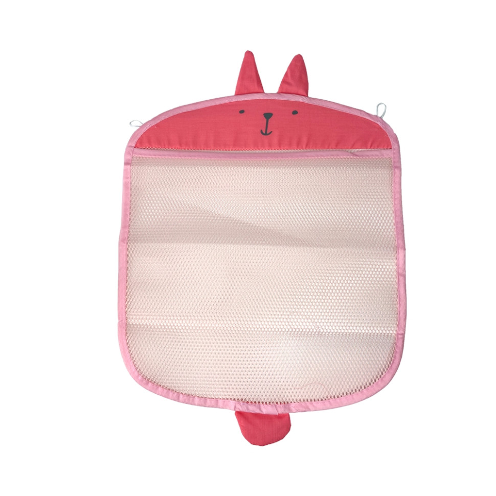 Органайзер в ванную комнату Кролик Mega Zayka MGZ-0916(Pink) 2 присоски