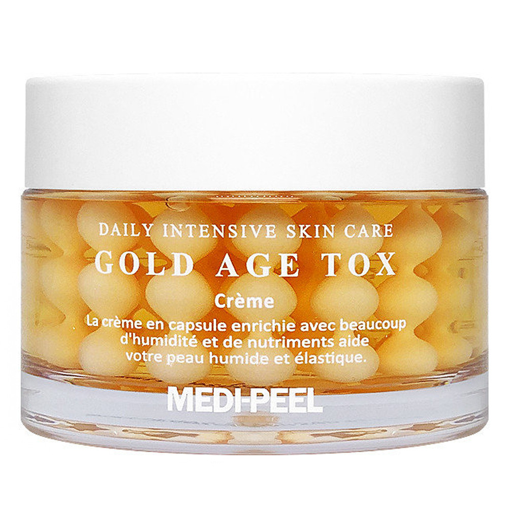 Омолоджуючий капсульний крем з екстрактом золотого шовкопряда Medi-Peel Gold Age Tox Cream 50 мл