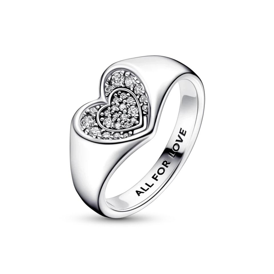 Кольцо No Brand All for love 192491C01 50 (2554210283)