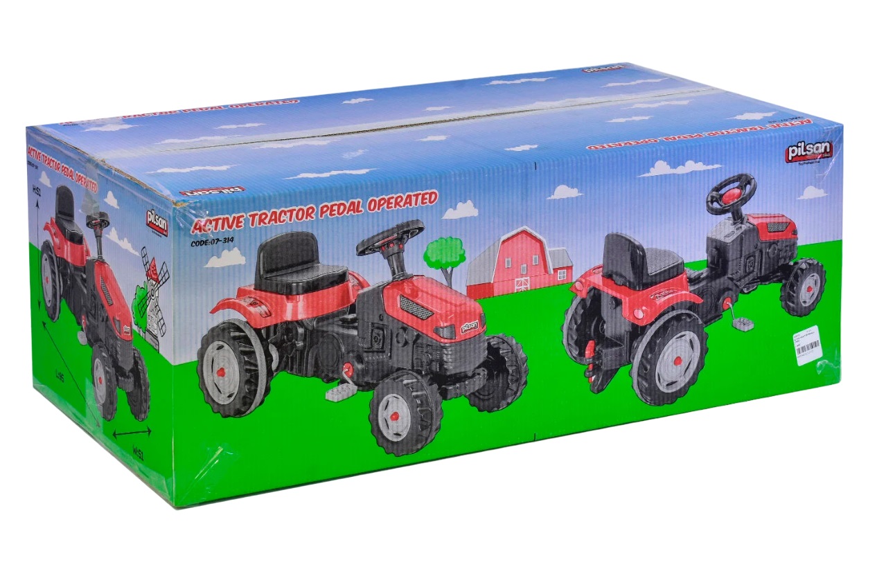 Трактор педальный Pilsan 95 х 51 х 51 см Green (76453)