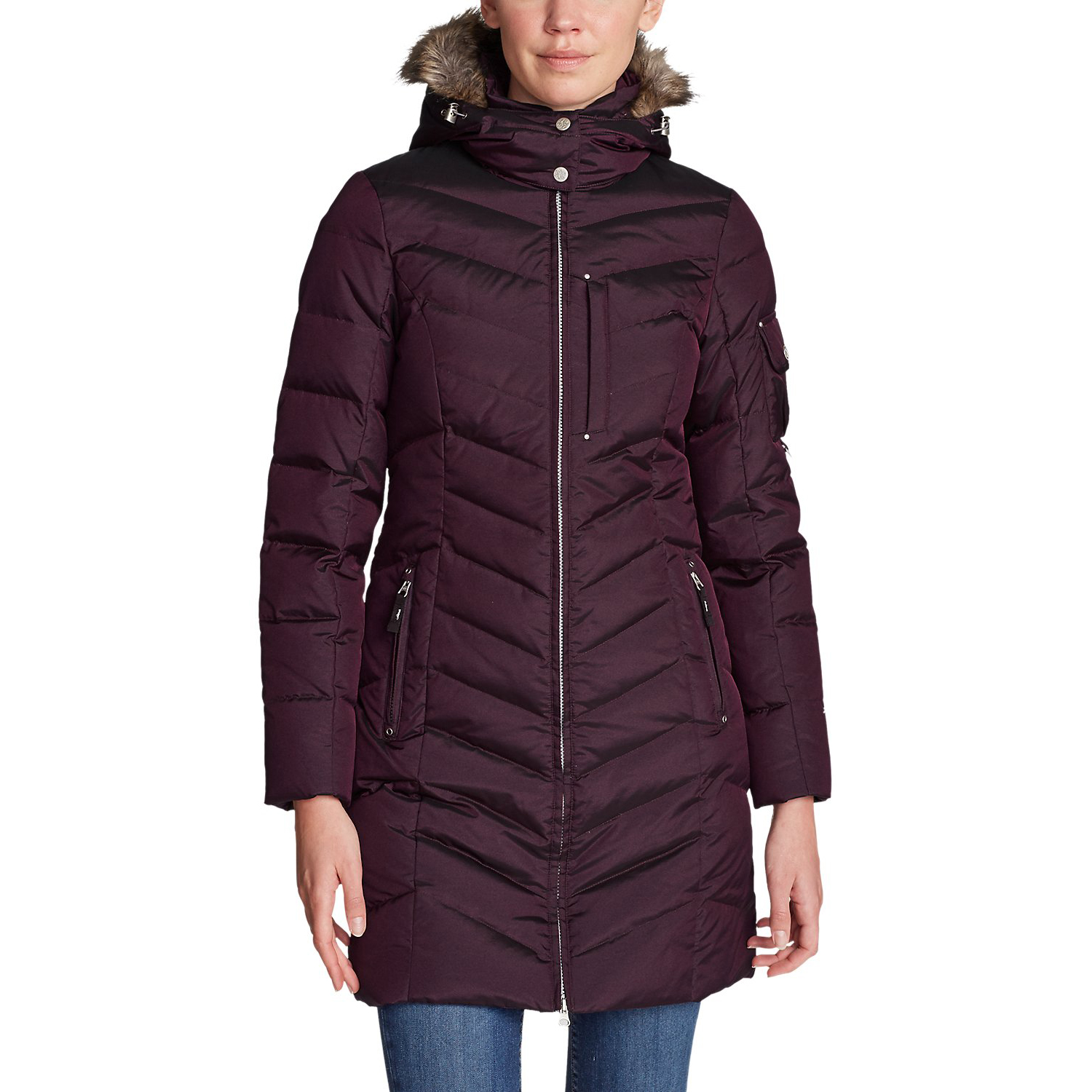 Парка Eddie Bauer Sun Valley Down Фиолетовая (8723PL)