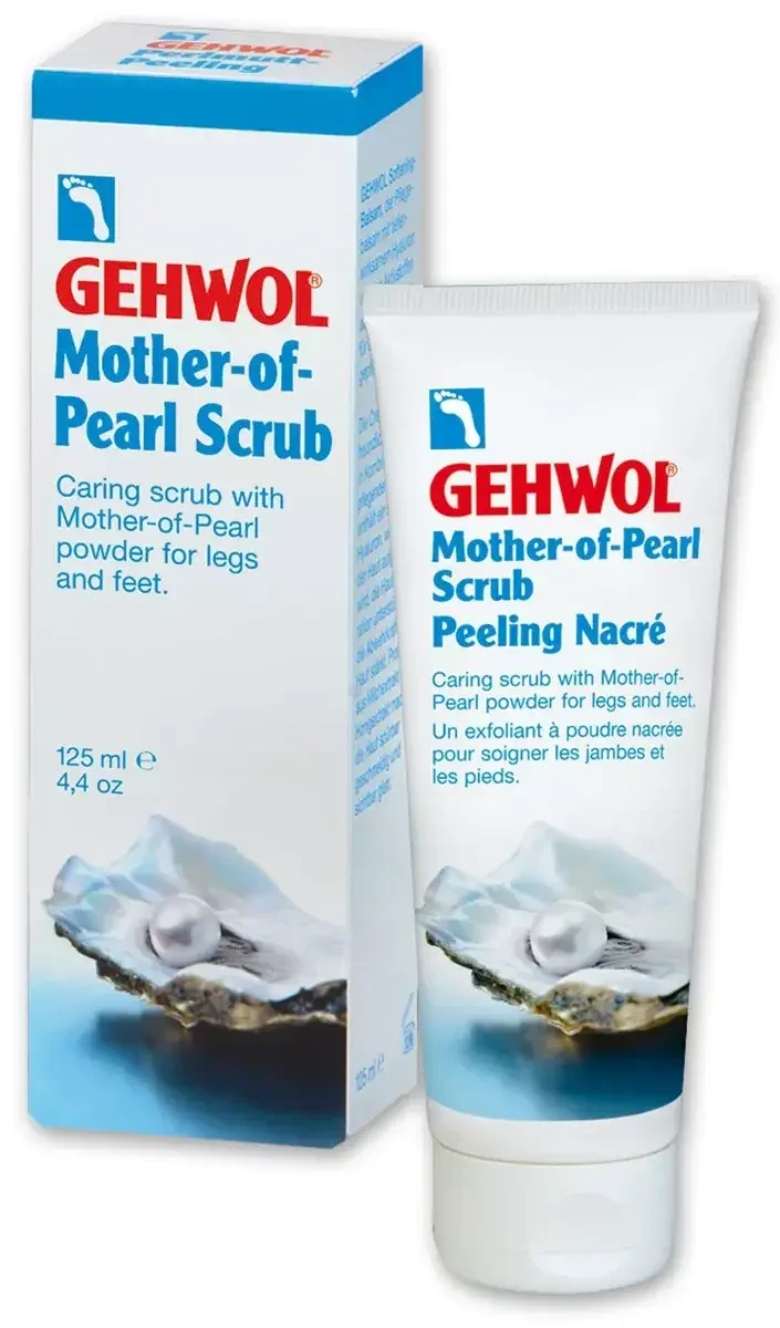 Жемчужный пилинг Gehwol Mother-of-Pearl scrub 125 мл
