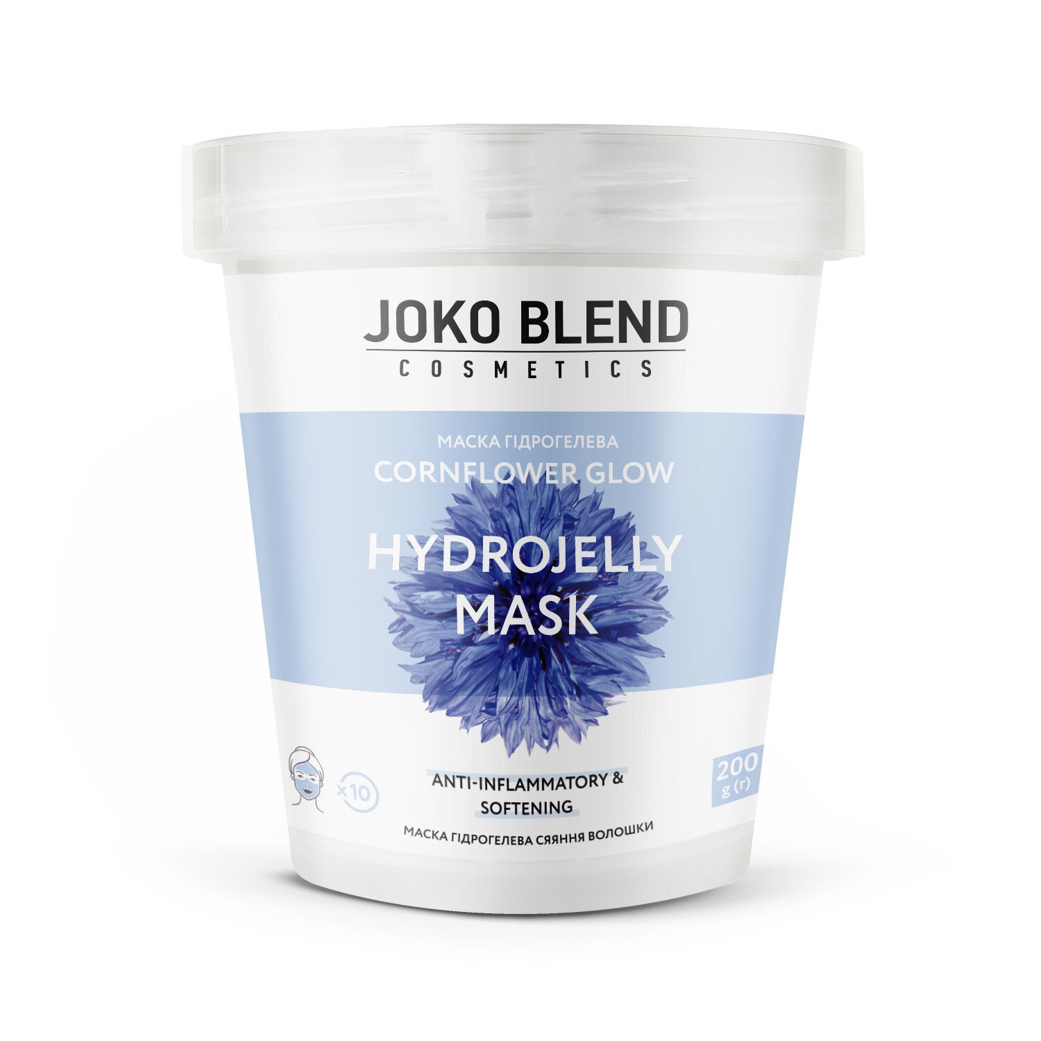 Маска гидрогелевая Cornflower Glow Joko Blend 200 г (4823109401242)
